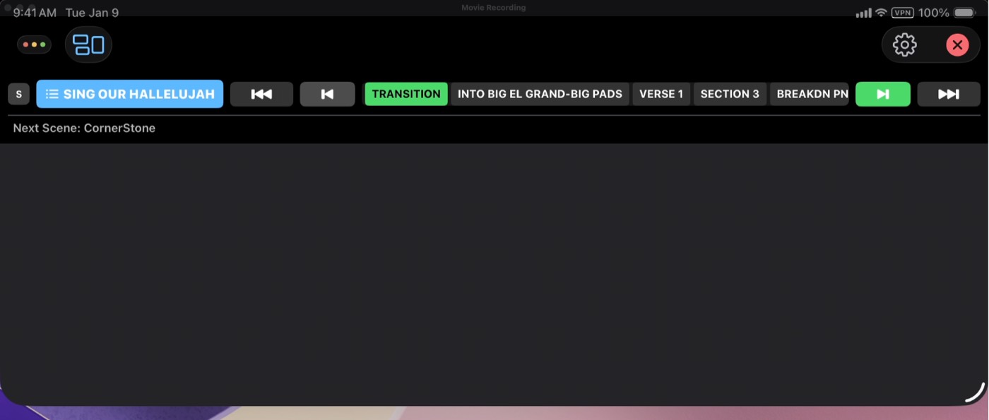 Remote, Compact layout